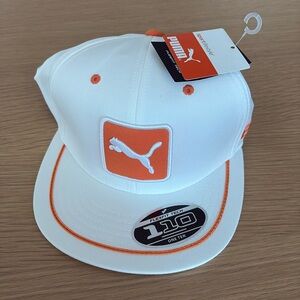 Puma Golf Hat - Rickie orange & white!